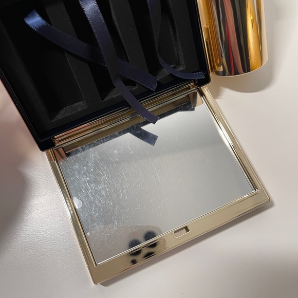 DIOR ROUGE Gold Minaudiere Pouch Clutch Handbag LIMITED EDITION 2021 Christmas - Picture 9 of 10